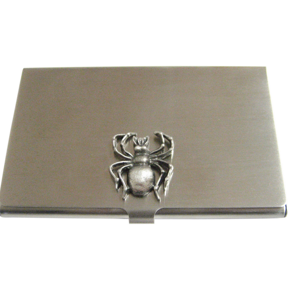 Card Mount Insect Detailed Spider Insect Business Card Holder - Gem